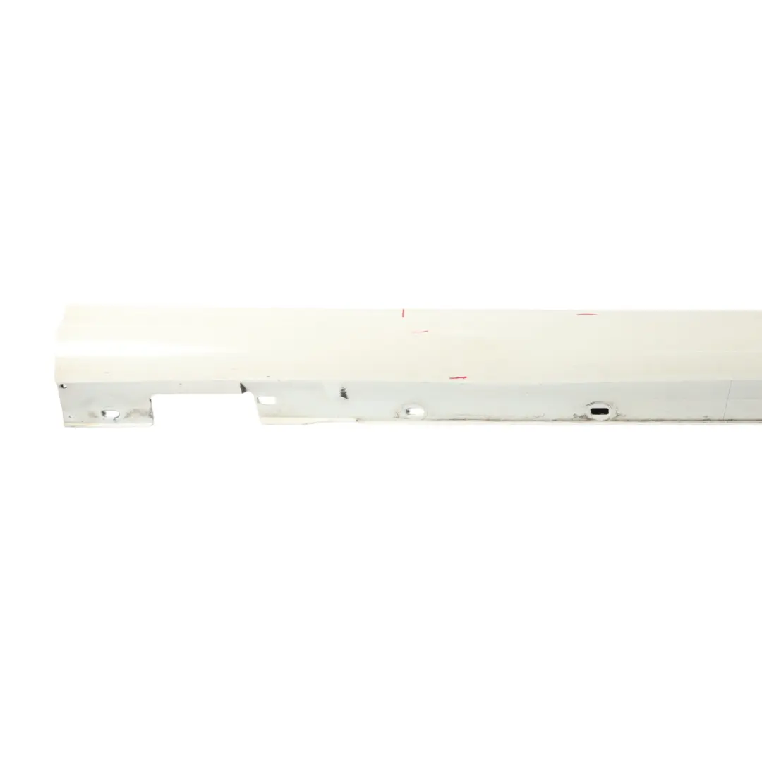 Side Skirt Mercedes C204 AMG Door Sill Cover Right O/S Calcite White - 650 to with Part number A2046982654 Side Skirt Mercedes C204 AMG Door Sill Cover Right O/S Calcite White - 650 - SKU A2046982654-CW - Part number A2046982654