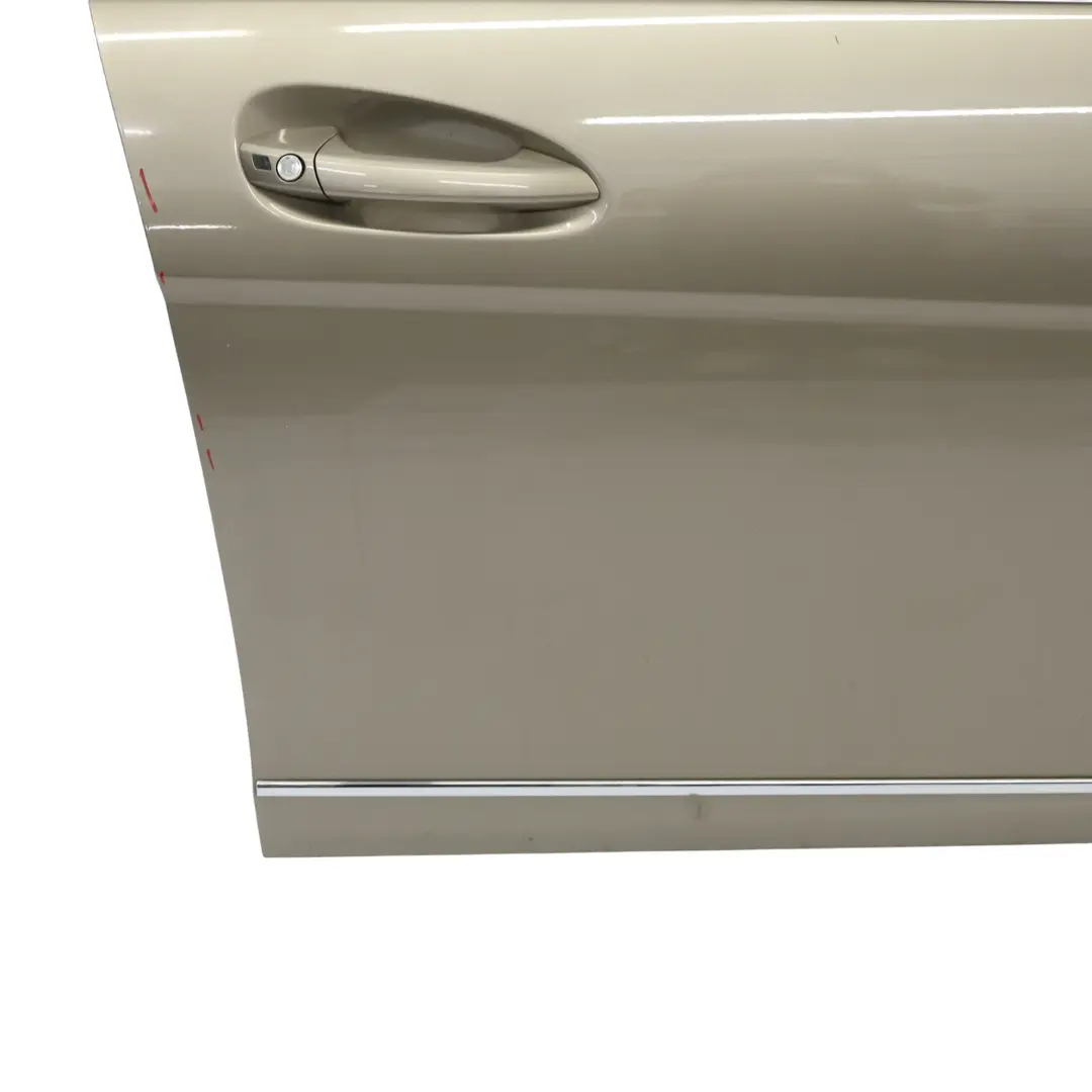 Mercedes W204 Door Front Right O/S Covering Sanidine Beige Metallic - 798 - SKU A2047206000-SAN - Part number A2047206000