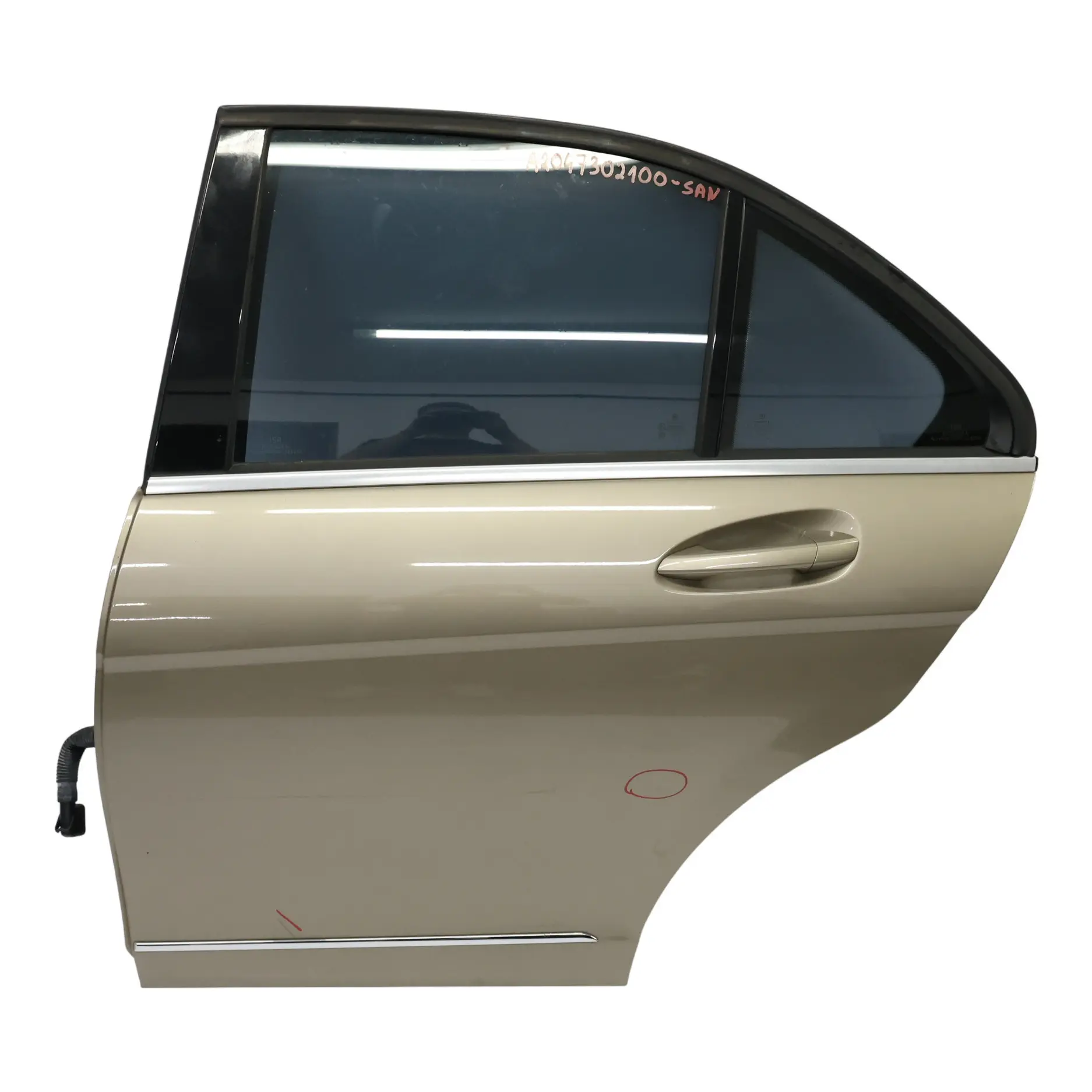 Mercedes W204 Puerta Trasera Izquierda Berlina Sanidine Beige Metallic - 798
