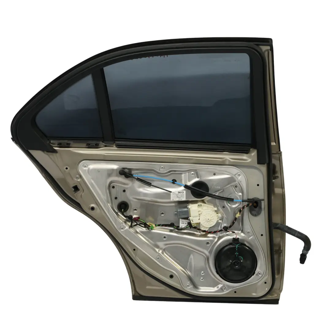 Mercedes W204 Door Rear Left N/S Saloon Sanidine Beige Metallic - 798 - SKU A2047302100-SAN - Part number A2047302100