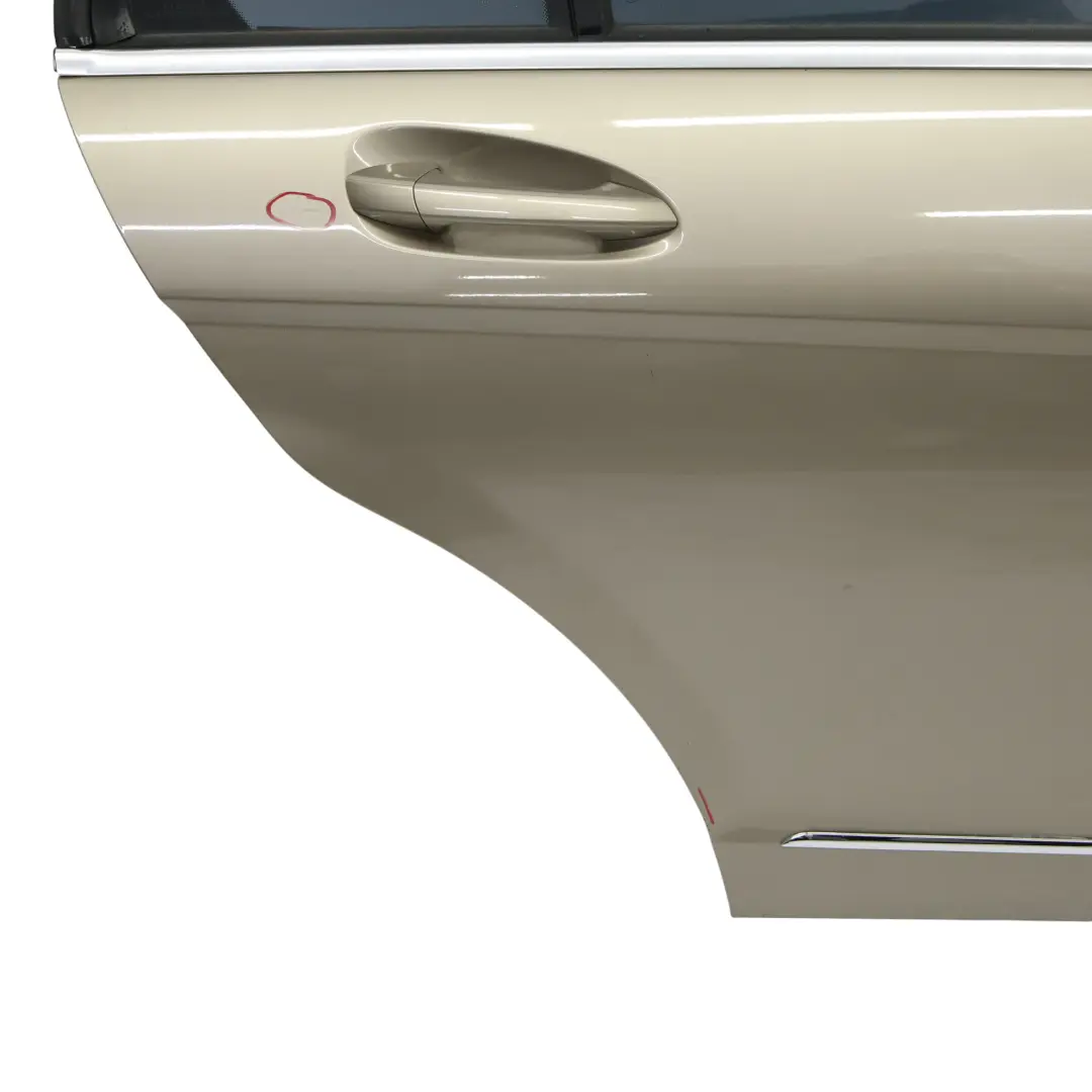 Mercedes W204 Berlina Puerta Trasera Derecha Sanidine Beige Metallic - 798 - SKU A2047302200-SAN - Número de pieza A2047302200