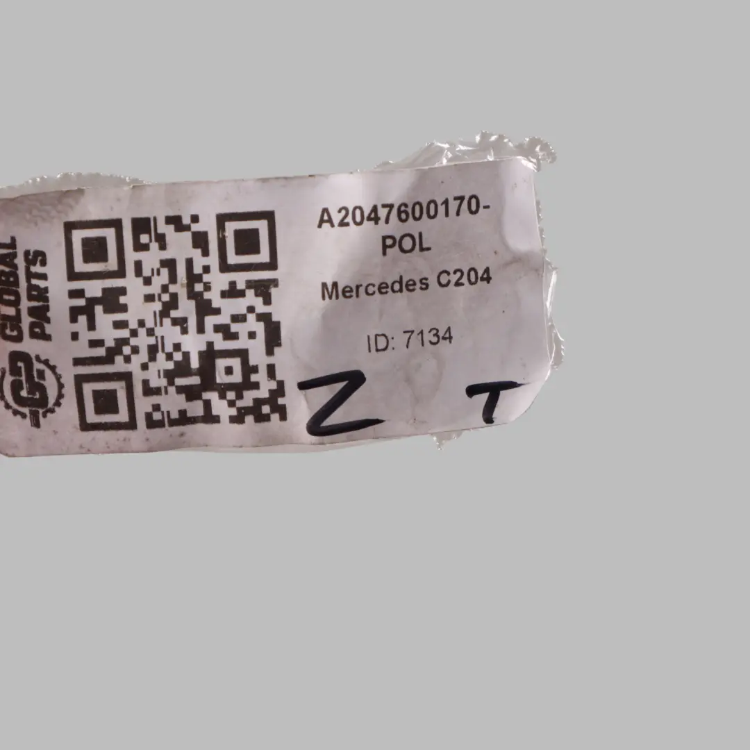 Mercedes W204 Door Grab Handle Trim Left N/S Polar White - 149 - SKU A2047600170-POL - Part number A2047600170