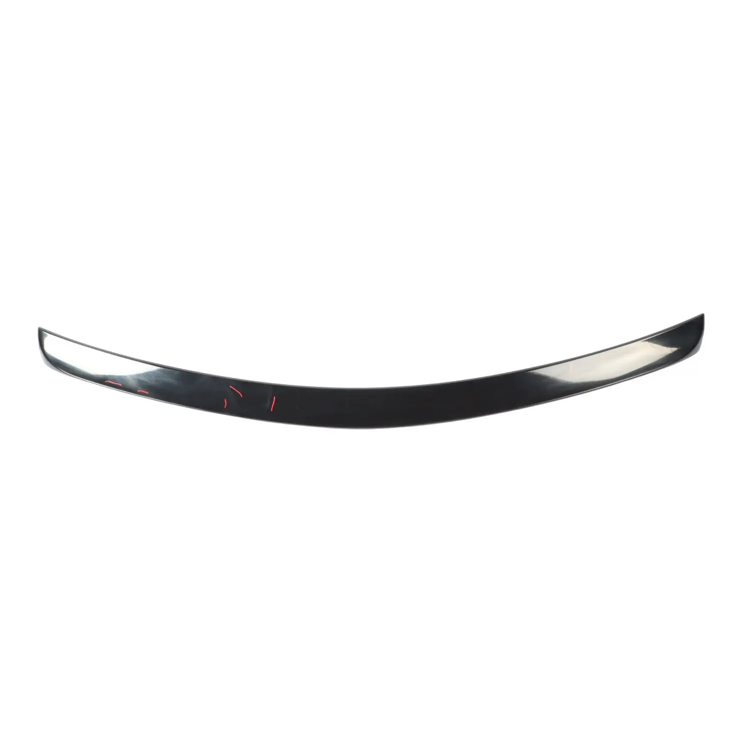 Mercedes C204 Coupe Rear Spoiler AMG Boot Trunk Trim Panel Schwarz Black - 040