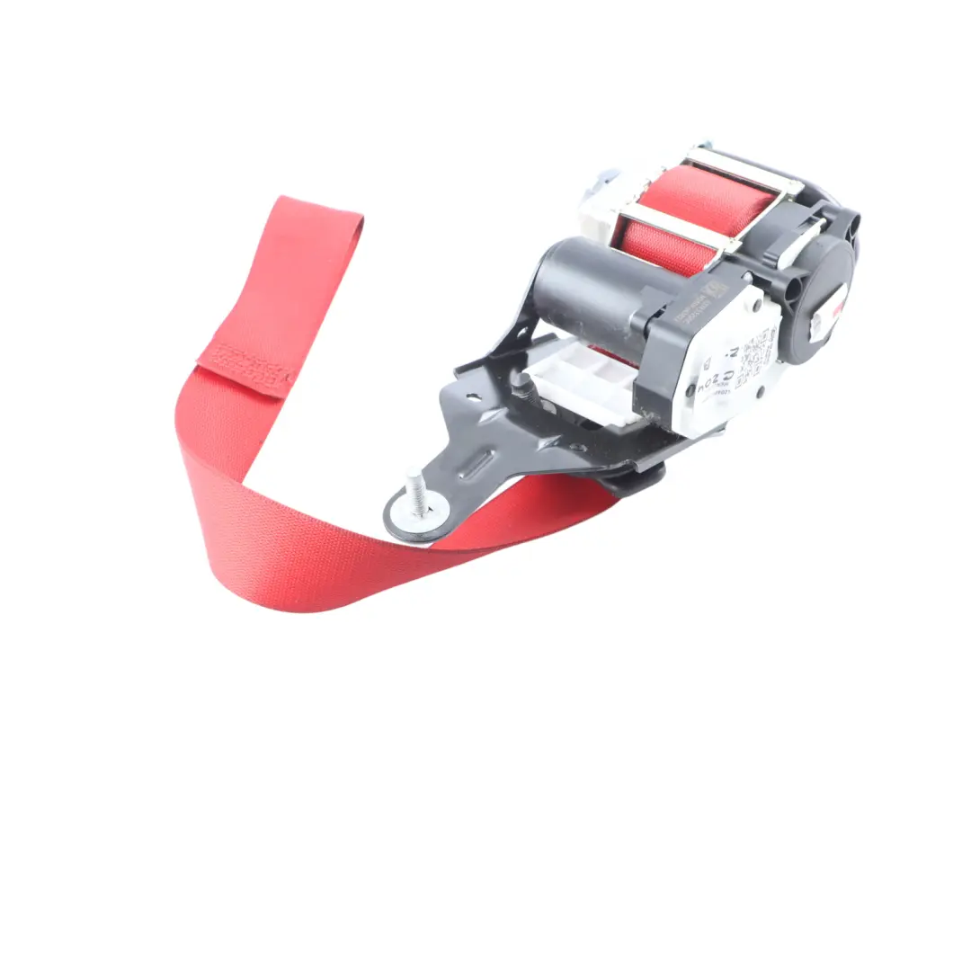 Mercedes C204 Seatbelt Front Left N/S Seat Safety Belt Red - SKU A2048601585-1 - Part number A2048601585