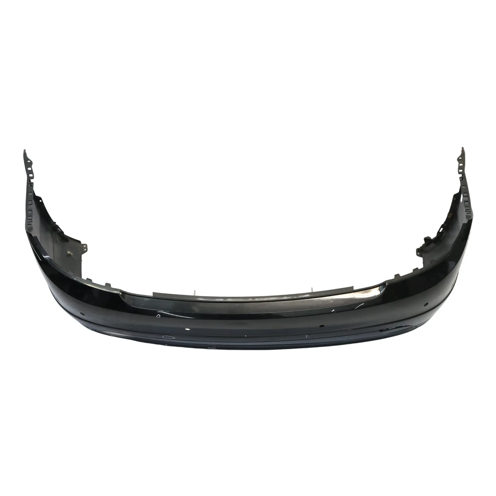 Mercedes W204 Rear Bumper Trim Panel Cover Obsidian Black Metallic - 197