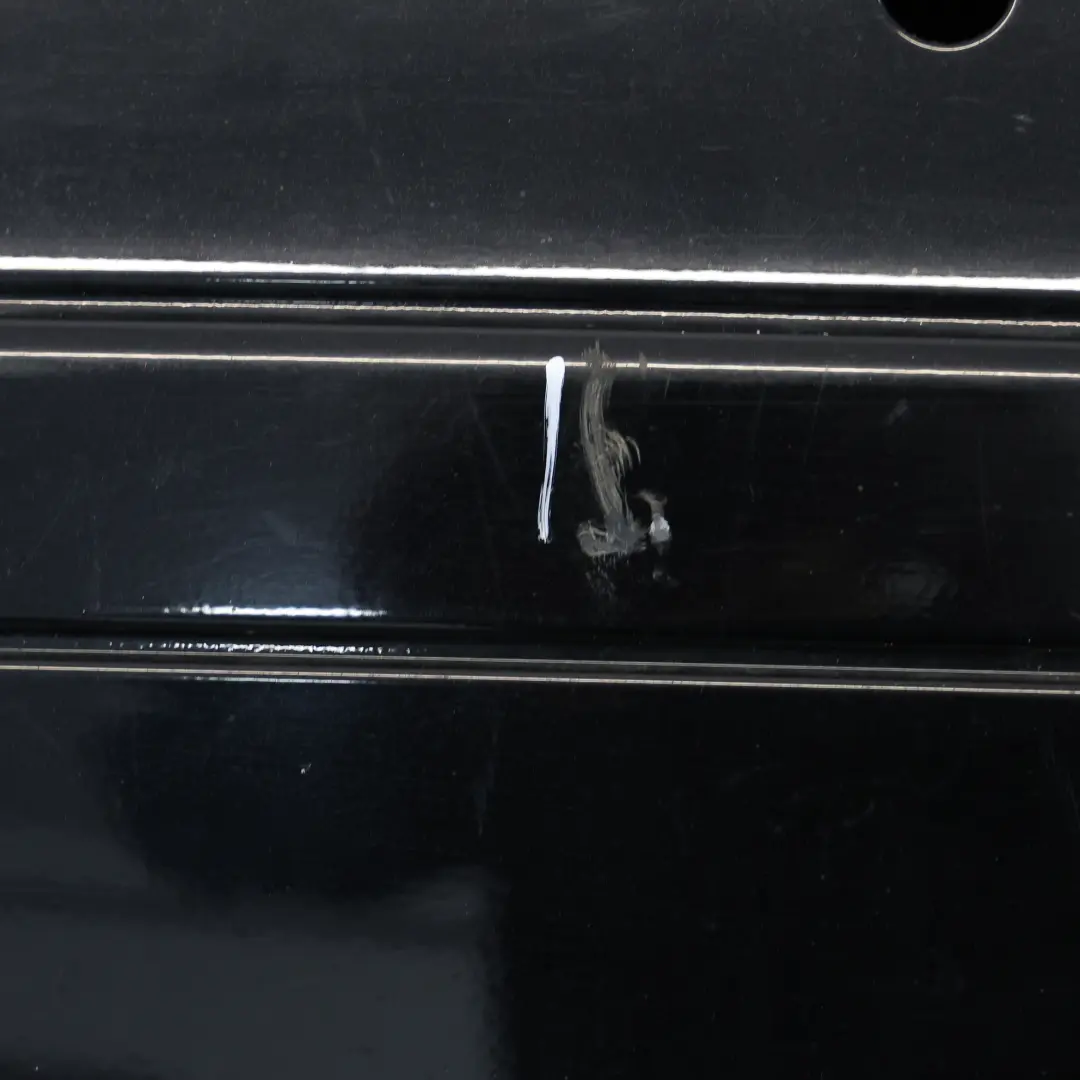 Mercedes W204 Rear Bumper Trim Panel Cover Obsidian Black Metallic - 197 - SKU A2048801240-OB1 - Part number A2048801240