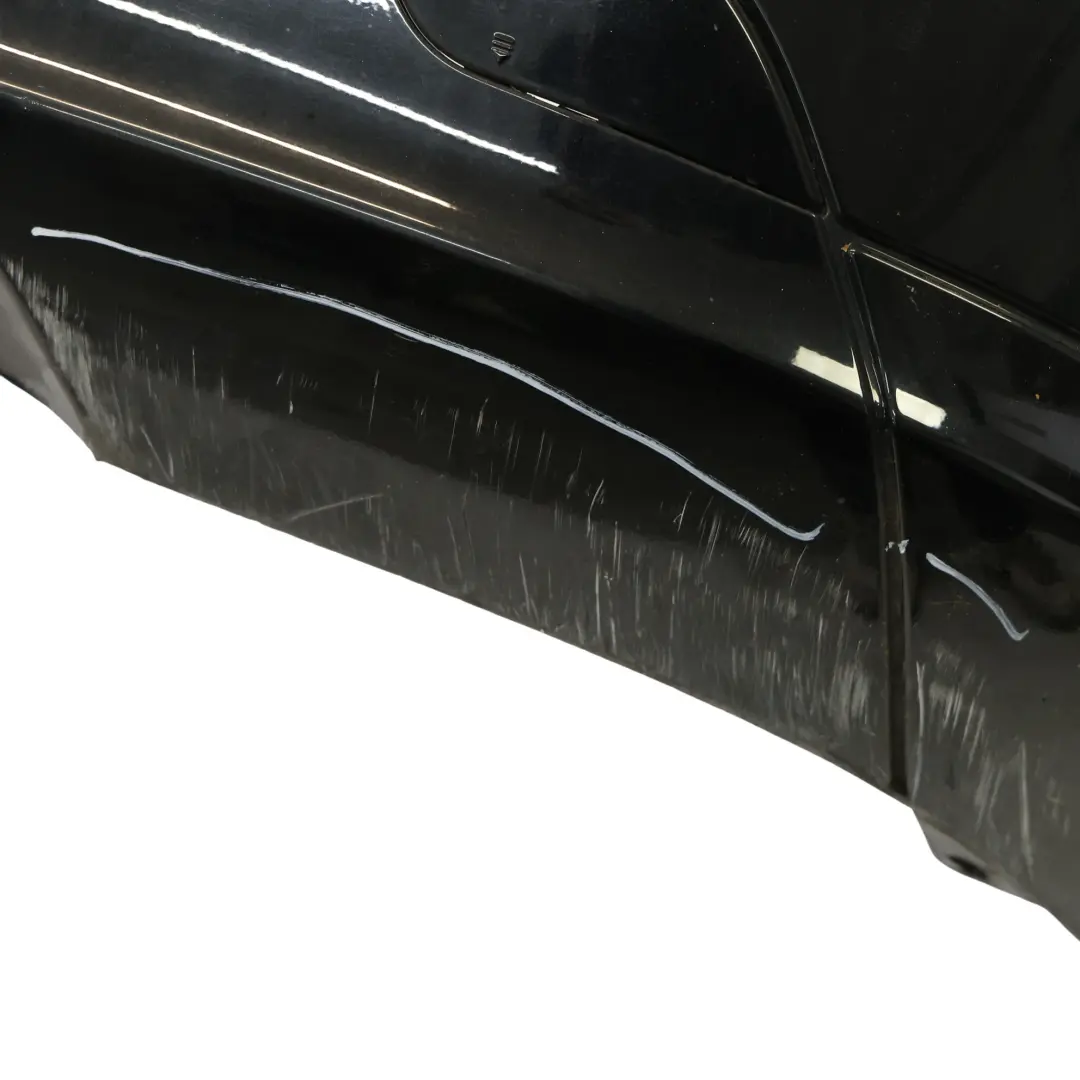 Mercedes W204 Rear Bumper Trim Panel Cover Obsidian Black Metallic - 197 - SKU A2048801240-OB1 - Part number A2048801240