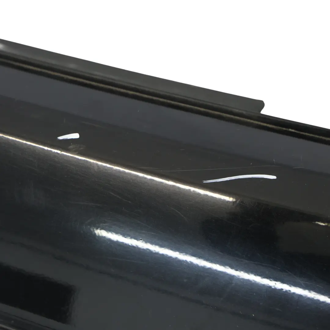 Mercedes W204 Rear Bumper Trim Panel Cover Obsidian Black Metallic - 197 - SKU A2048801240-OB1 - Part number A2048801240