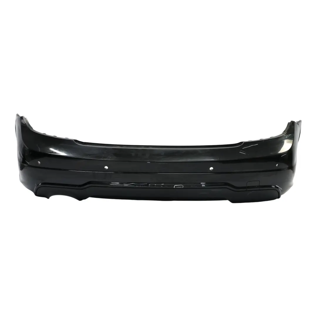 Rear Bumper Mercedes W204 AMG Trim Panel Cover Schwarz Black - 040 - SKU A2048809347-BLA - Part number A2048809347