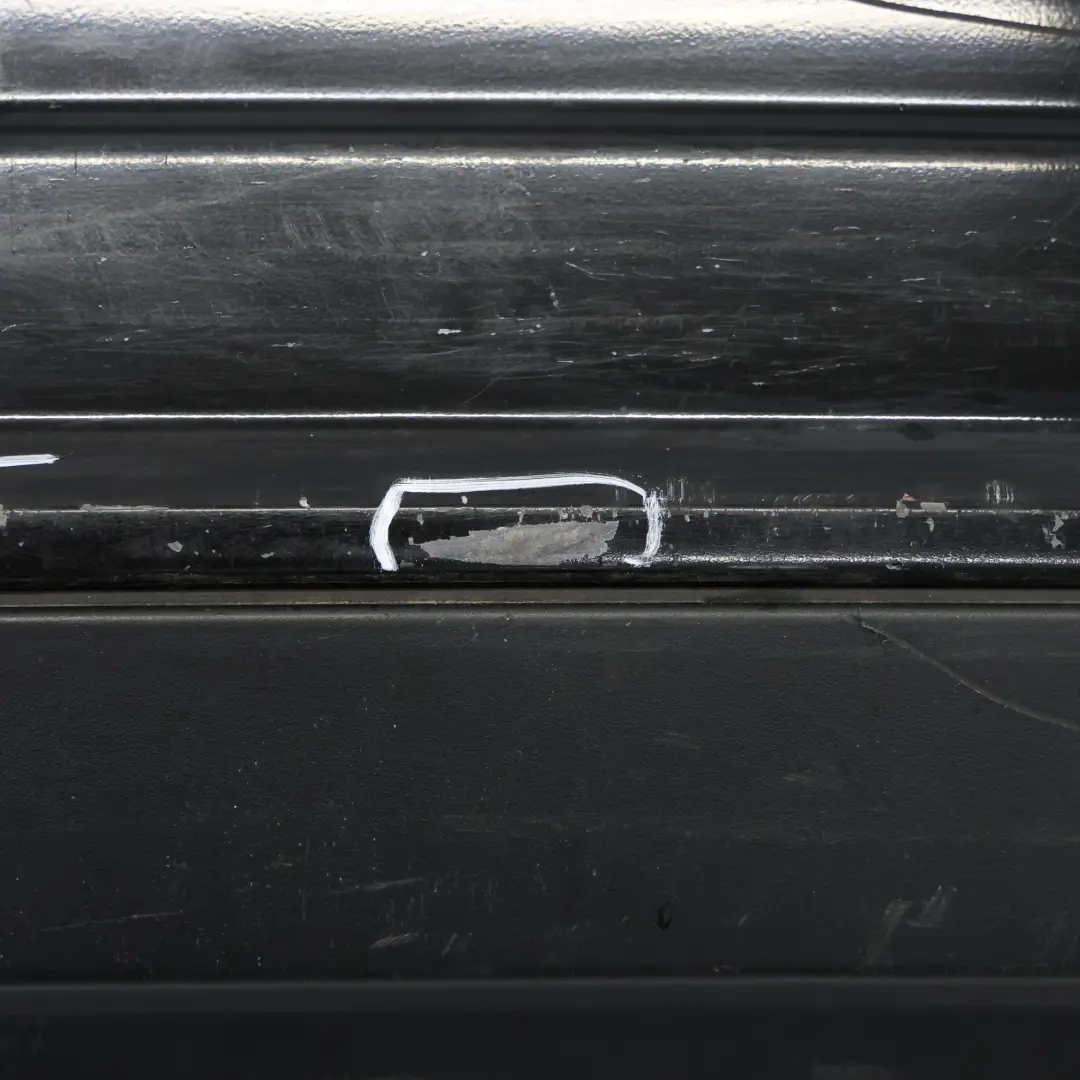 Bumper Mercedes W204 AMG Trim Panel Cover Schwarz Black - 040 to Rear with Part number A2048809347 Rear Bumper Mercedes W204 AMG Trim Panel Cover Schwarz Black - 040 - SKU A2048809347-BLA - Part number A2048809347