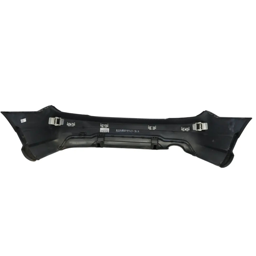 Bumper Mercedes W204 AMG Trim Panel Cover Schwarz Black - 040 to Rear with Part number A2048809347 Rear Bumper Mercedes W204 AMG Trim Panel Cover Schwarz Black - 040 - SKU A2048809347-BLA - Part number A2048809347