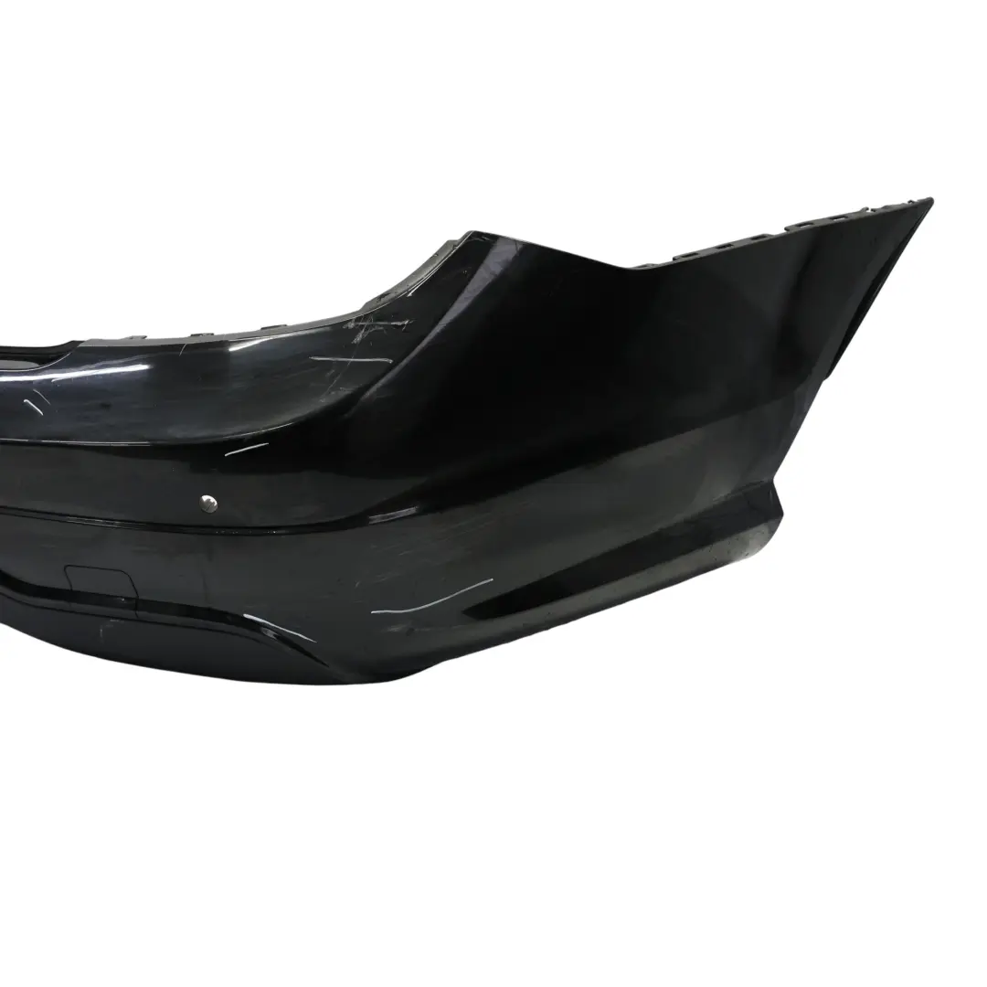  Zderzak Tylny Mercedes W204 AMG Osłona Tylna Schwarz Black Czarny - 040 - SKU A2048809347-BLA - Numer Części A2048809347