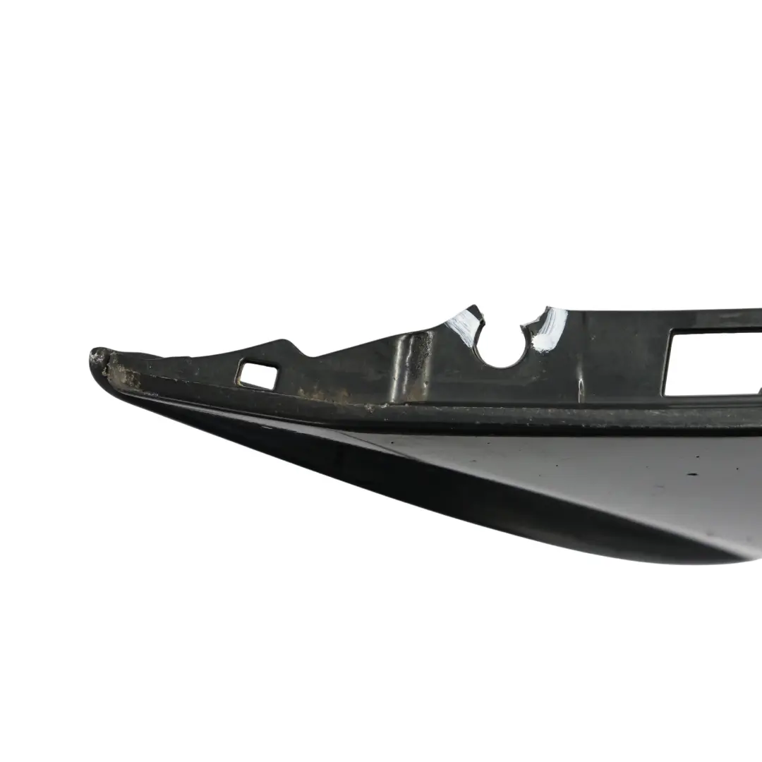 Rear Bumper Mercedes W204 AMG Trim Panel Cover Schwarz Black - 040 - SKU A2048809347-BLA - Part number A2048809347