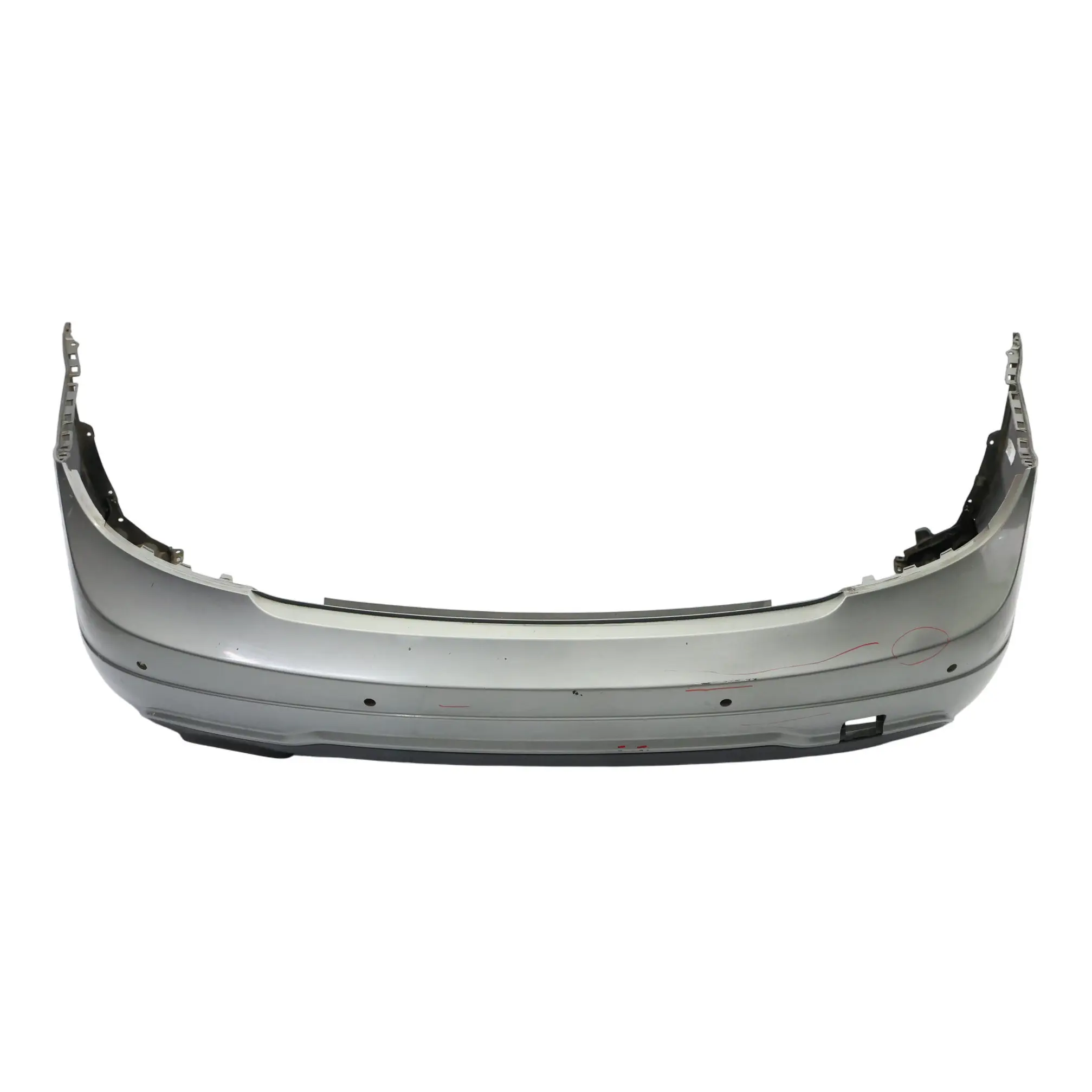 Mercedes W204 Rear Bumper AMG Trim Panel Covering Palladium Silver Metallic 792