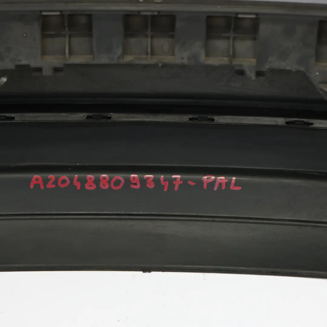 Mercedes W204 Rear Bumper AMG Trim Panel Covering Palladium Silver Metallic 792 - SKU A2048809347-PAL - Part number A2048809347