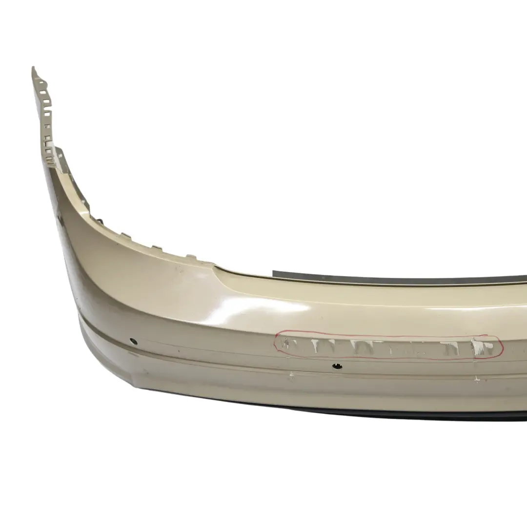 Mercedes W204 Rear Bumper Trim Panel Sanidine Beige Metallic - 798 - SKU A2048853025-SAN - Part number A2048853025