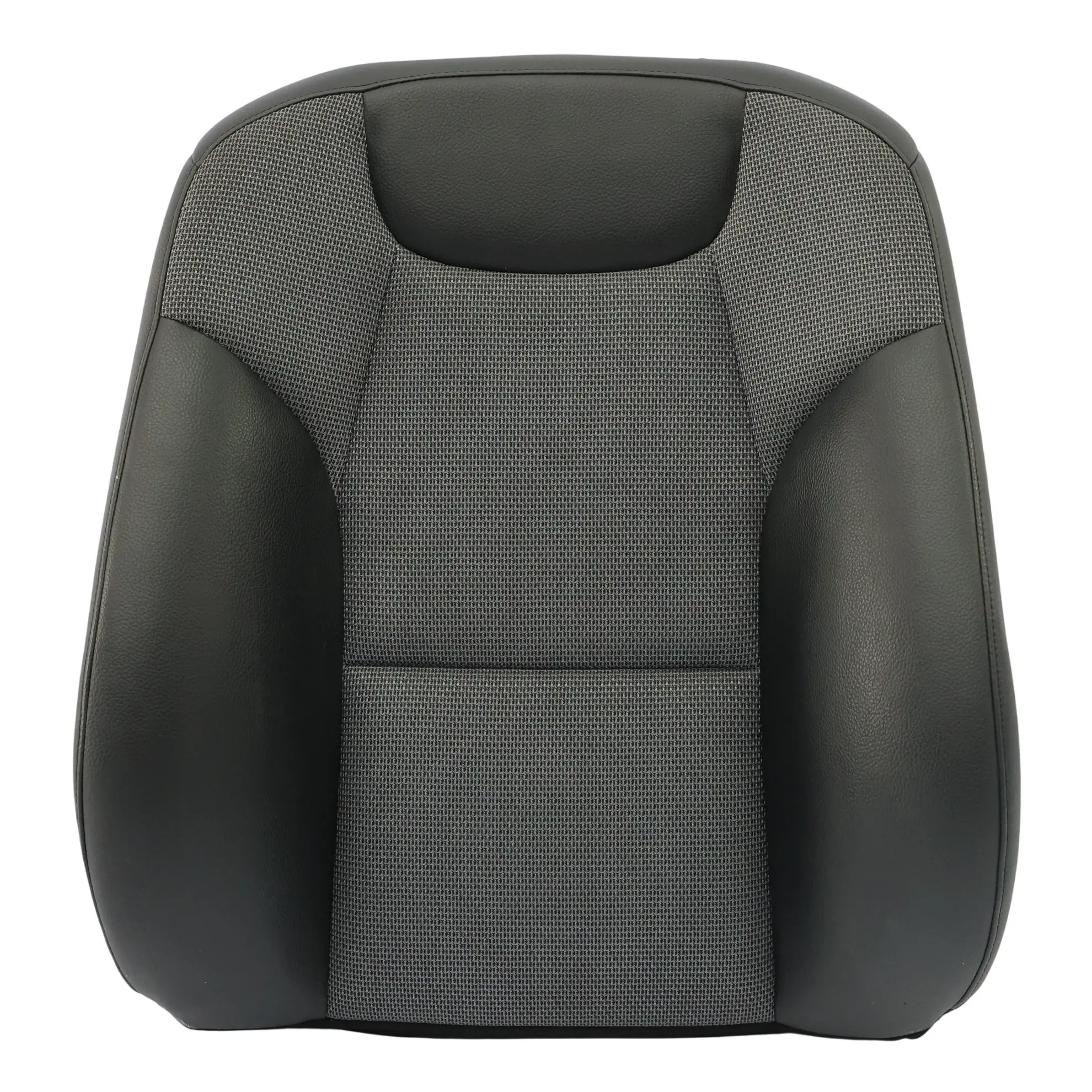Mercedes W204 Funda Respaldo Asiento Sport Delantero Izquierdo Tela Cuero Negro