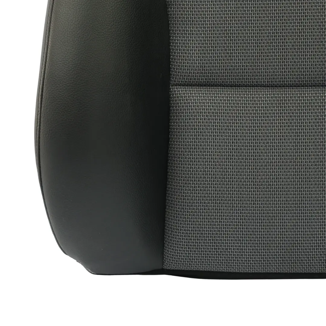 Mercedes W204 Seat Backrest Cover Front Left N/S Heated Cloth Leather Black - SKU A2049102347-6 - Part number A2049102347
