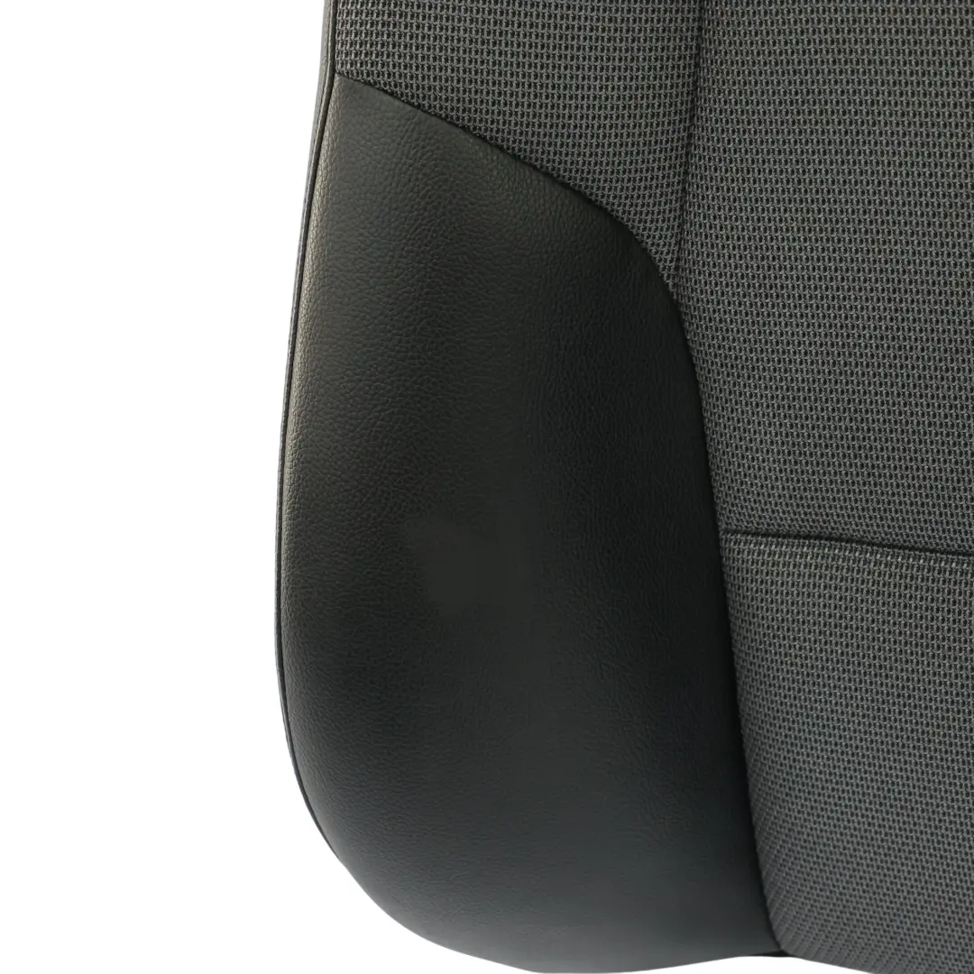 Mercedes W204 Seat Backrest Cover Front Left N/S Heated Cloth Leather Black - SKU A2049102347-6 - Part number A2049102347