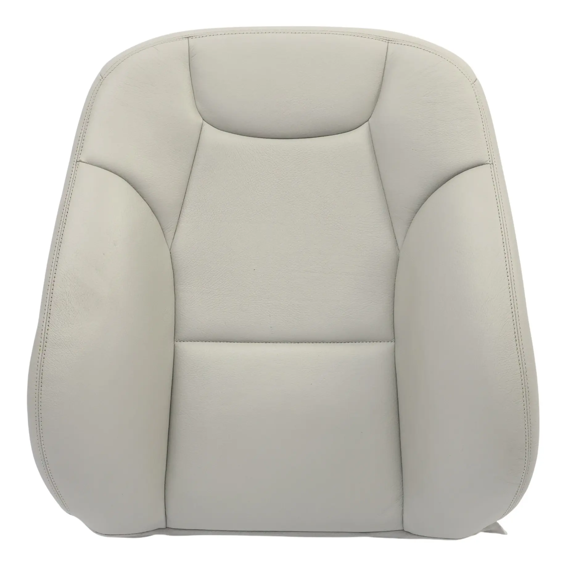 Mercedes W204 Respaldo Asiento Delantero Izquierdo Sport Seat Cover Cuero Gris