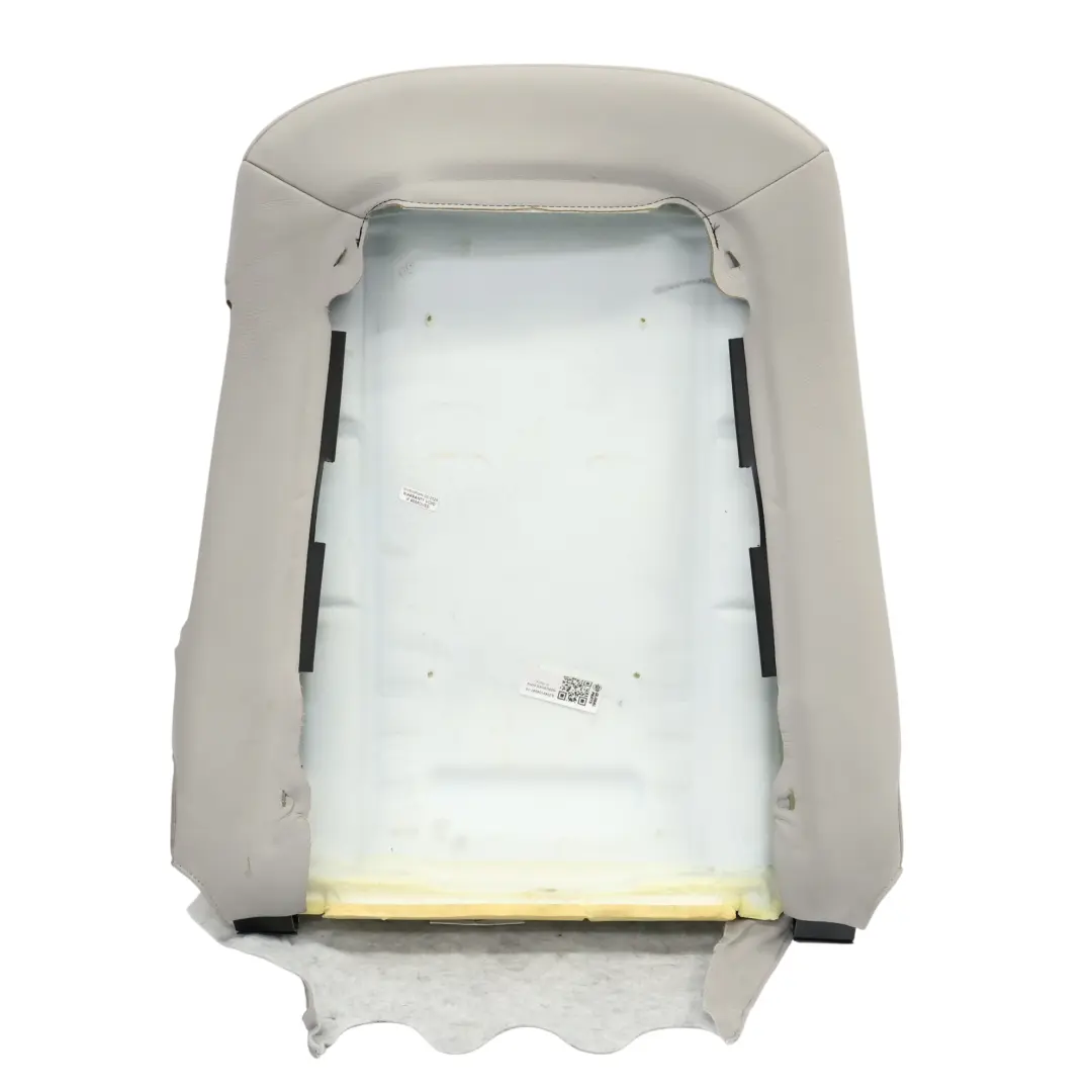 Mercedes W204 Vordersitz Lehne Links Sport Sitz Bezug Grau Leder - SKU A2049104547-10 - Teilenummer A2049104547
