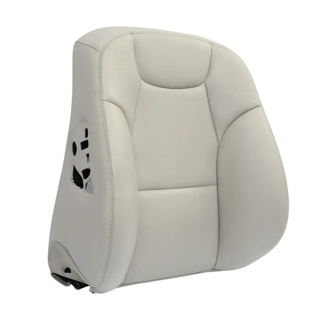 Mercedes W204 Respaldo Asiento Delantero Izquierdo Sport Seat Cover Cuero Gris - SKU A2049104547-10 - Número de pieza A2049104547