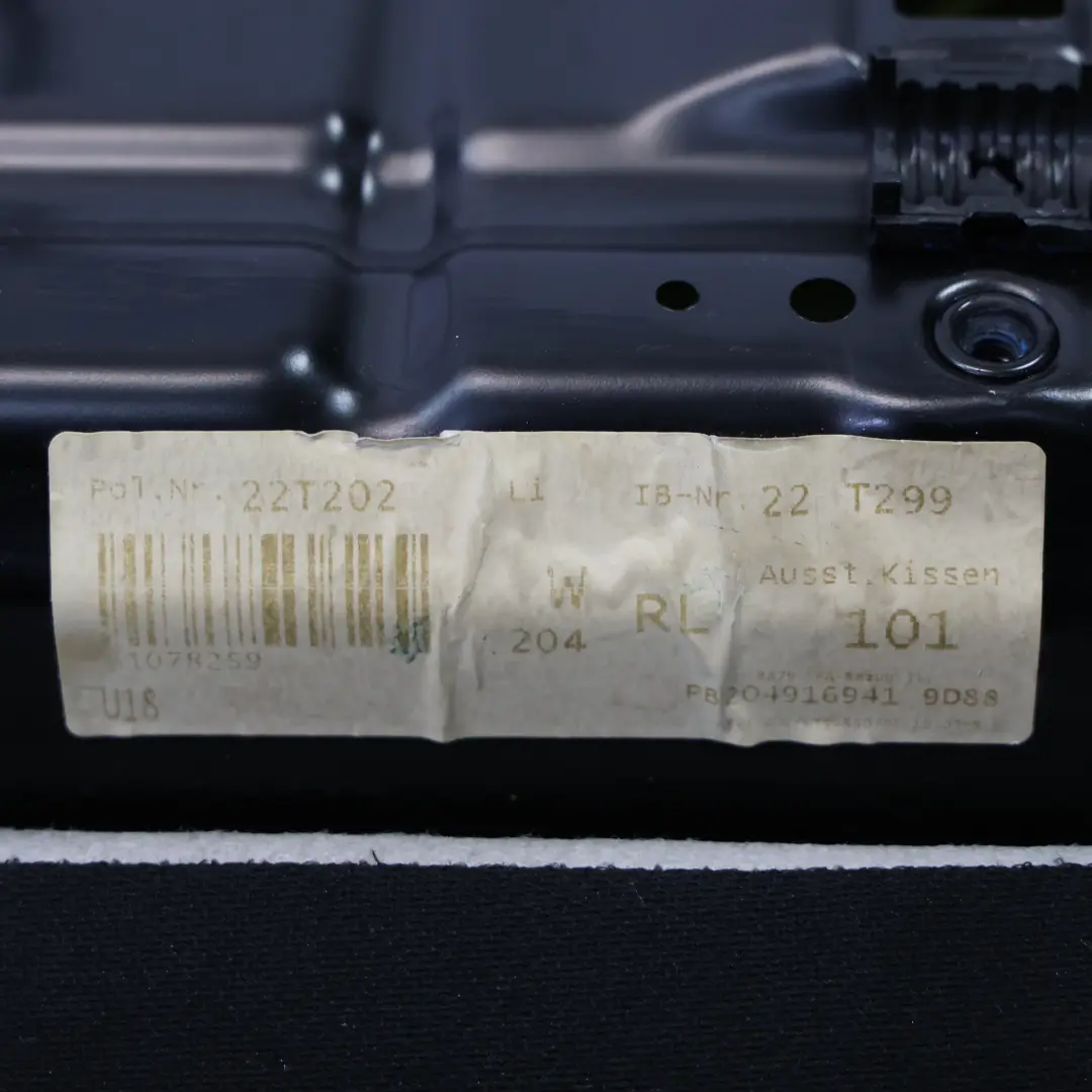 Mercedes W204 Coprisedile Anteriore Destro In Pelle - SKU A2049105846 - Numero di parte A2049105846