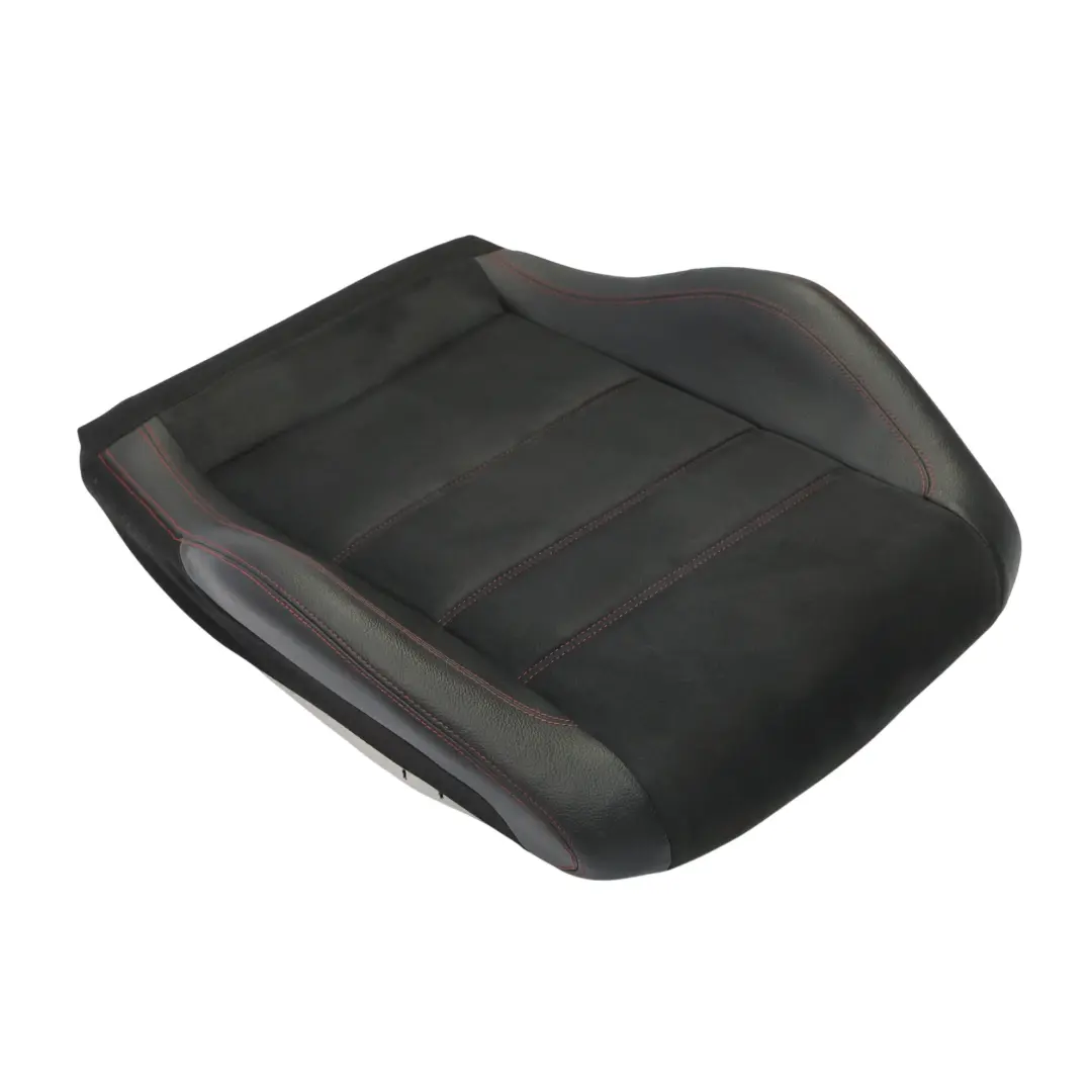  Cuscino Sedile Anteriore Mercedes C204 Sinistra AMG Nero Mezza Pelle Punto Rosso - SKU A2049106609 - Numero di parte A2049106609