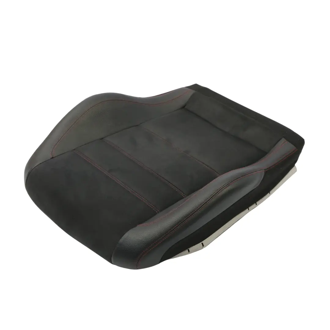  Cuscino Sedile Anteriore Mercedes C204 Sinistra AMG Nero Mezza Pelle Punto Rosso - SKU A2049106609 - Numero di parte A2049106609