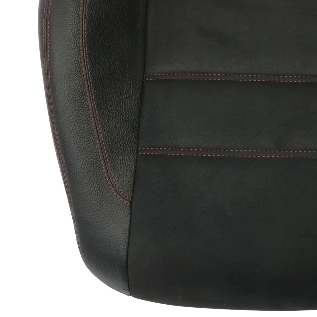  Coussin Siège Avant Gauche Mercedes C204 AMG Noir Demi-Cuir Surpiqûres Rouges - SKU A2049106609 - Numéro de pièce A2049106609