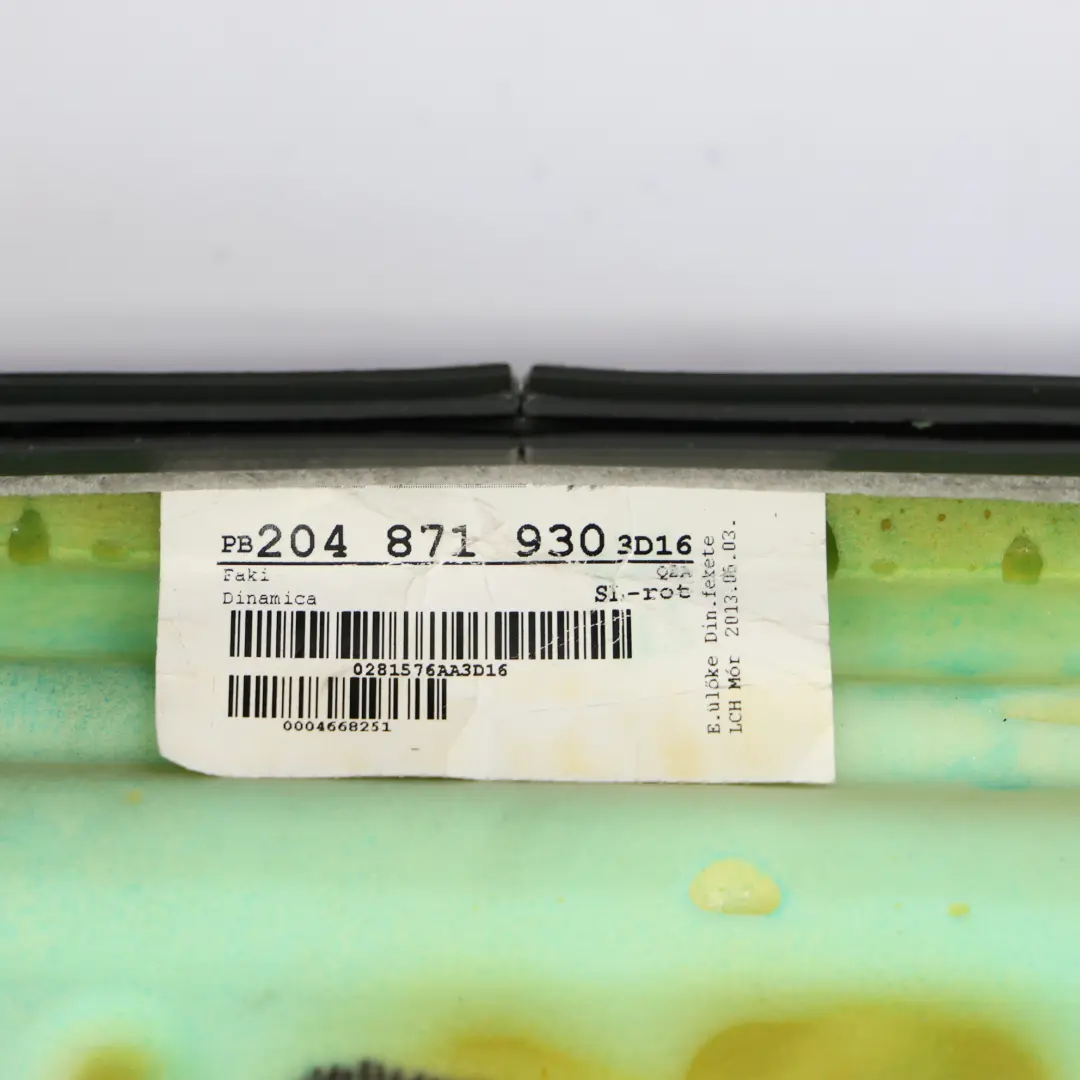 Asiento Base Inferior Delantero Cuero Lado Conductor para Mercedes W204 con número de pieza A2049109946 Mercedes W204 Asiento Base Inferior Delantero Cuero Lado Conductor - SKU A2049109946 - Número de pieza A2049109946