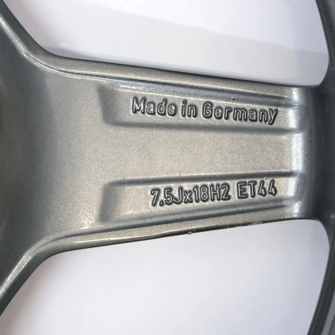 Mercedes W205 Himalaya Grey AMG Alloy Wheel Rim 5 Spoke 18" 7,5J - SKU A2054011100-1 - Part number A2054011100