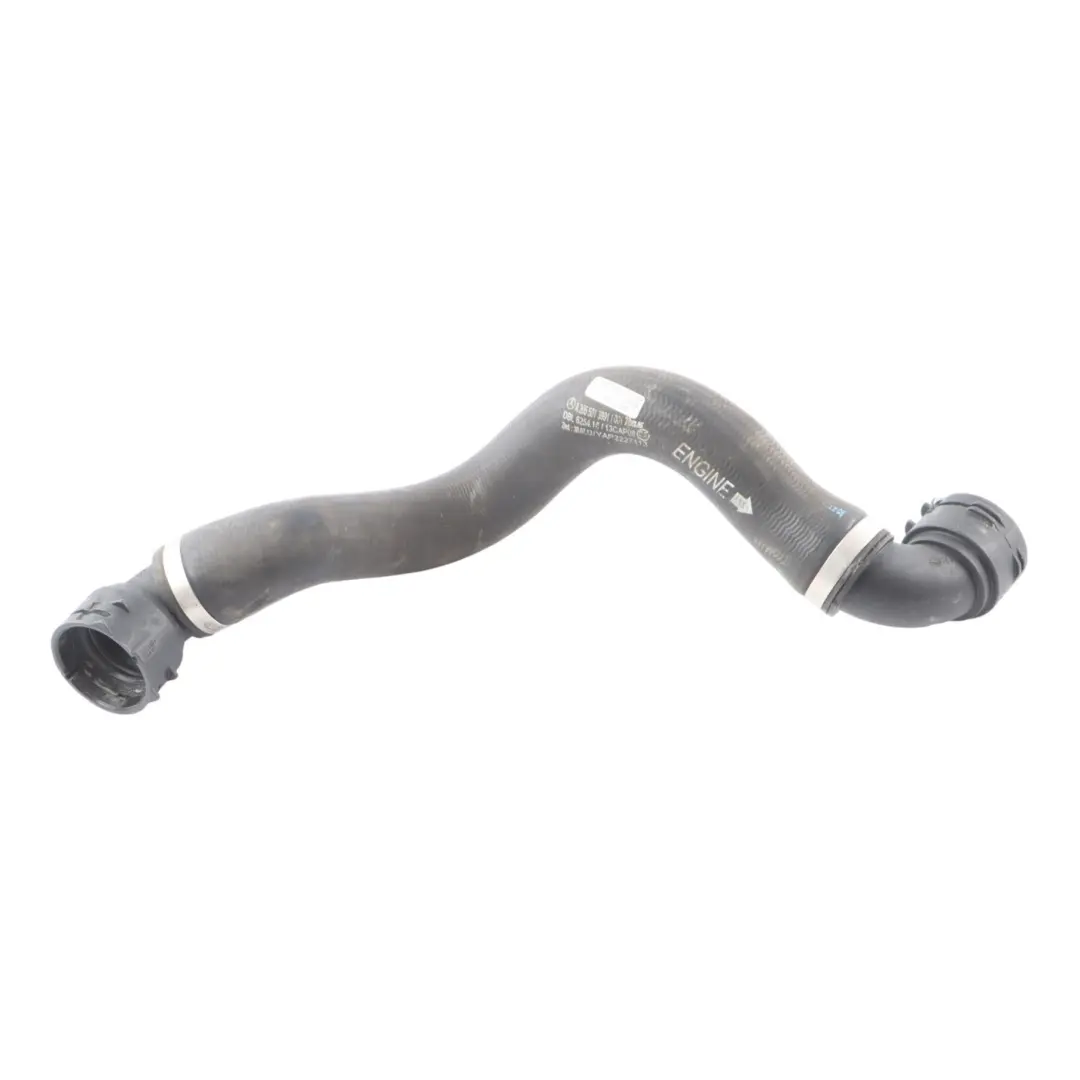 Mercedes W205 M274 Petrol Coolant Water Radiator Hose Right O/S Side - SKU A2055013991 - Part number A2055013991