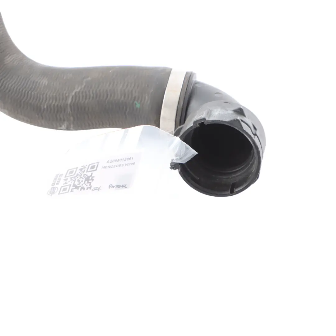 Mercedes W205 M274 Petrol Coolant Water Radiator Hose Right O/S Side - SKU A2055013991 - Part number A2055013991