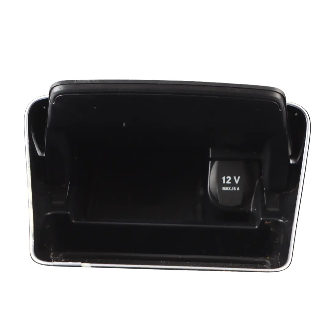 Mercedes W205 Centre Console Panel Trim Cover Black Ash Wood - SKU A2056809504 - Part number A2056809504
