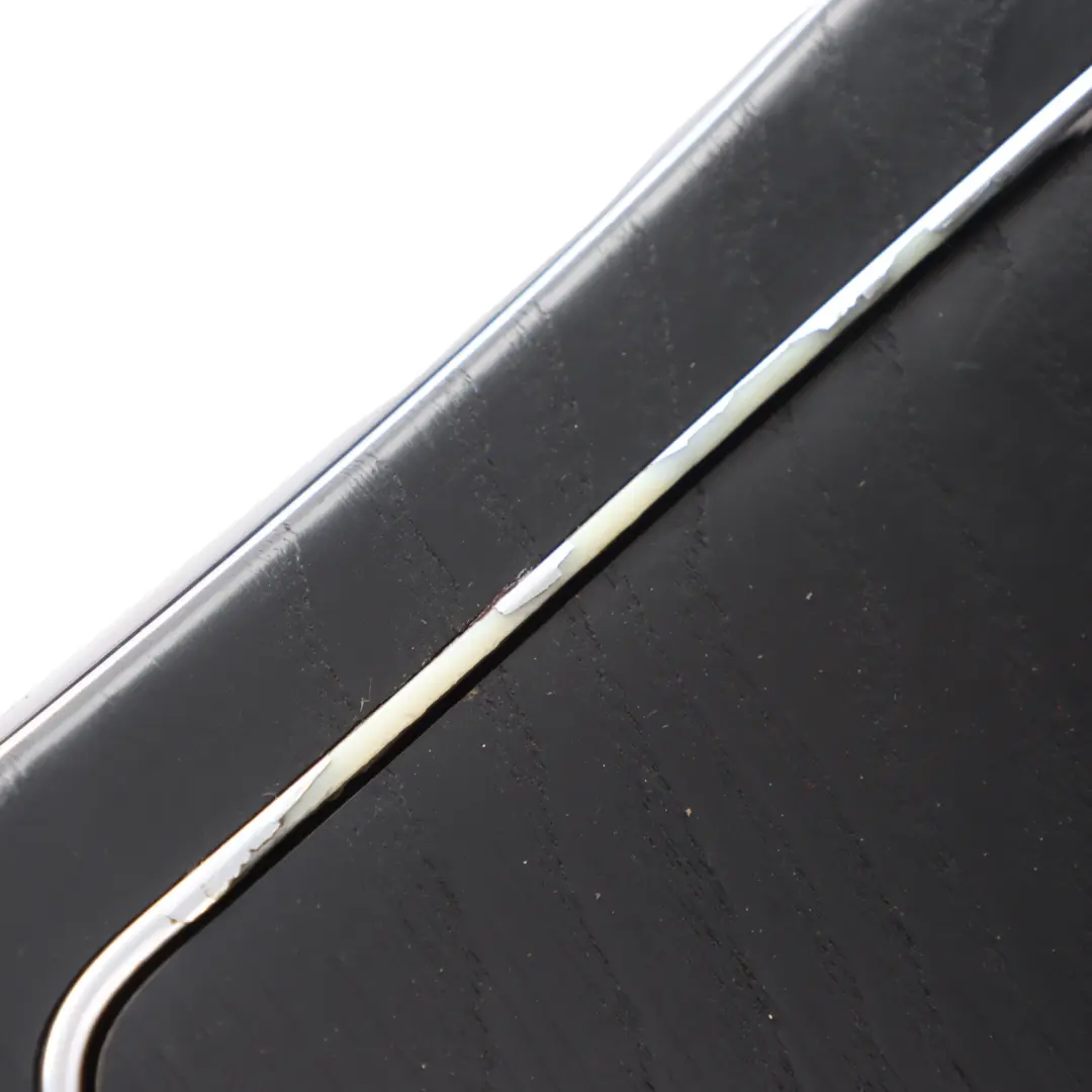 Mercedes W205 Centre Console Panel Trim Cover Black Ash Wood - SKU A2056809504 - Part number A2056809504