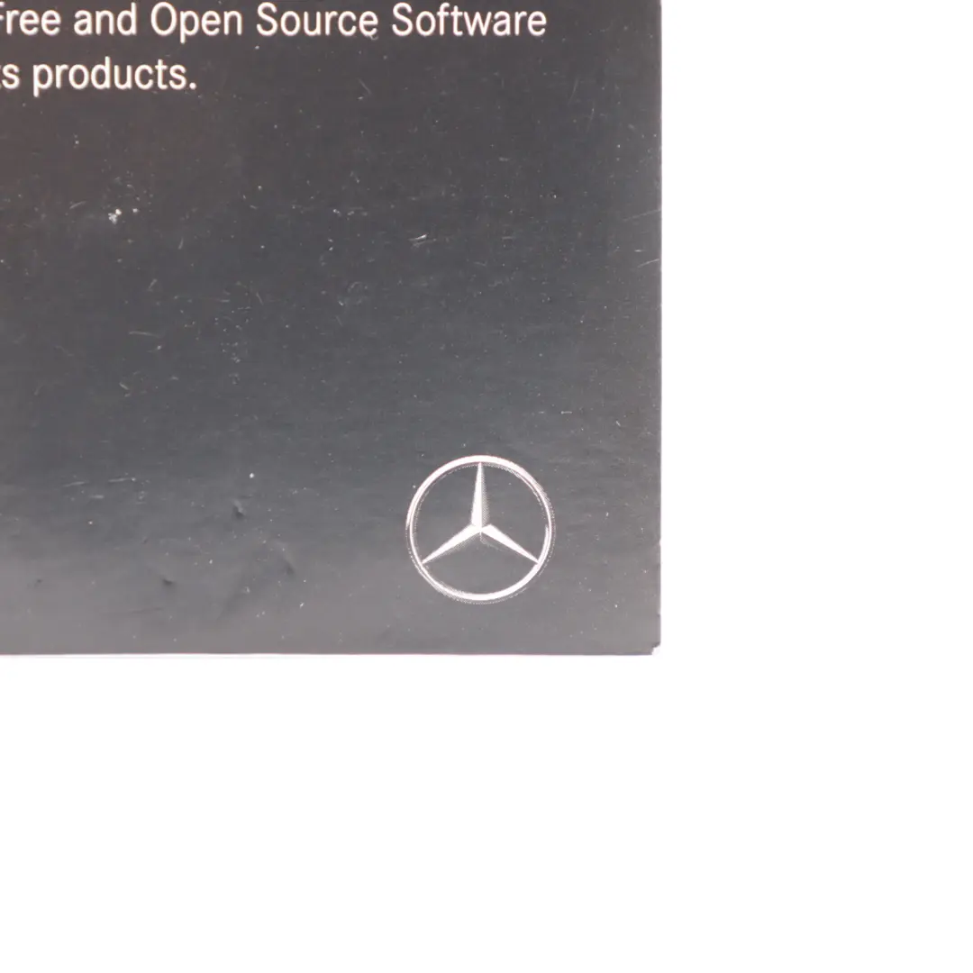 Disc Licencia Información Software Libre para Mercedes W205 CD con número de pieza A2058273901 Mercedes W205 CD Disc Licencia Información Software Libre - SKU A2058273901 - Número de pieza A2058273901