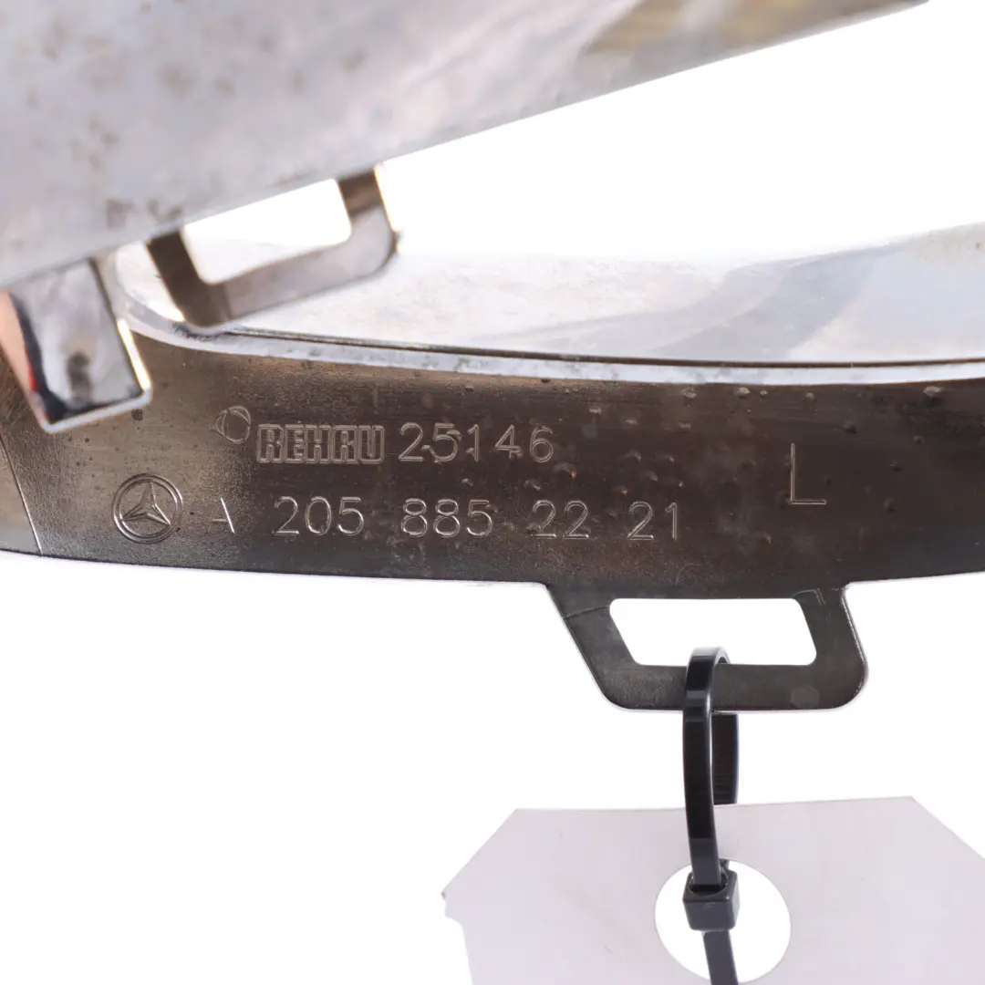 Exhaust Tip Mercedes W205 W213 Muffler Trim Rear Left N/S AMG to with Part number A2058852221 Exhaust Tip Mercedes W205 W213 Muffler Trim Rear Left N/S AMG - SKU A2058852221 - Part number A2058852221