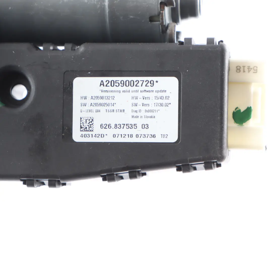 Sunroof Control Unit Motor Sun Roof to Mercedes X253 W205 with Part number A2059002729 Mercedes X253 W205 Sunroof Control Unit Motor Sun Roof - SKU A2059002729 - Part number A2059002729