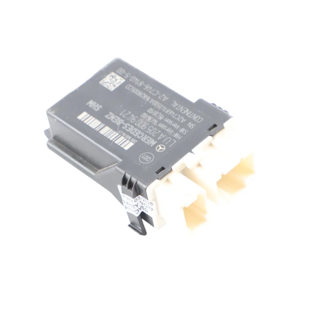 Mercedes GLC X253 Seat Control Unit Module ECU Front Right O/S - SKU A2059009421 - Part number A2059009421