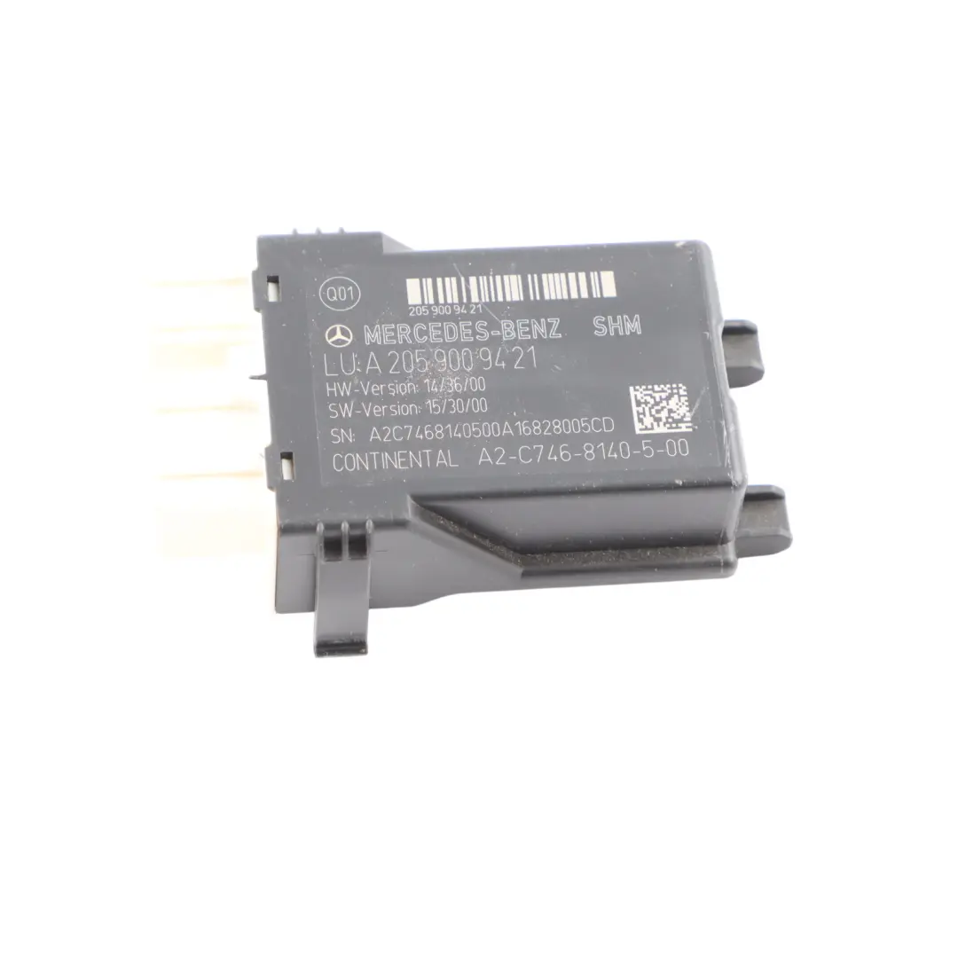 Mercedes GLC X253 Seat Control Unit Module ECU Front Right O/S - SKU A2059009421 - Part number A2059009421