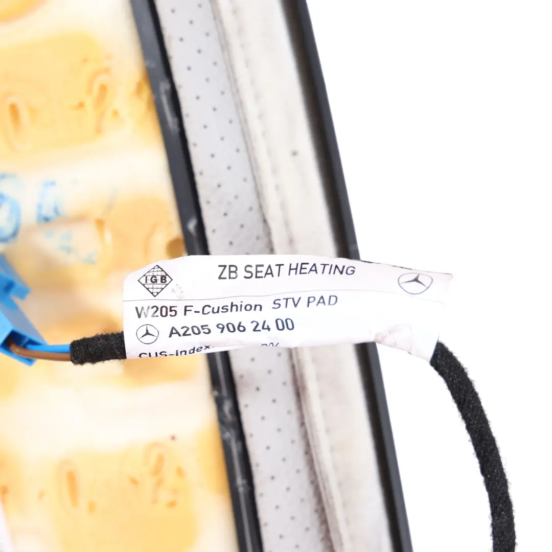 Mercedes W205 Asiento Delantero Soporte Muslo Calefactable Izquierdo - SKU A2059100846-1 - Número de pieza A2059100846