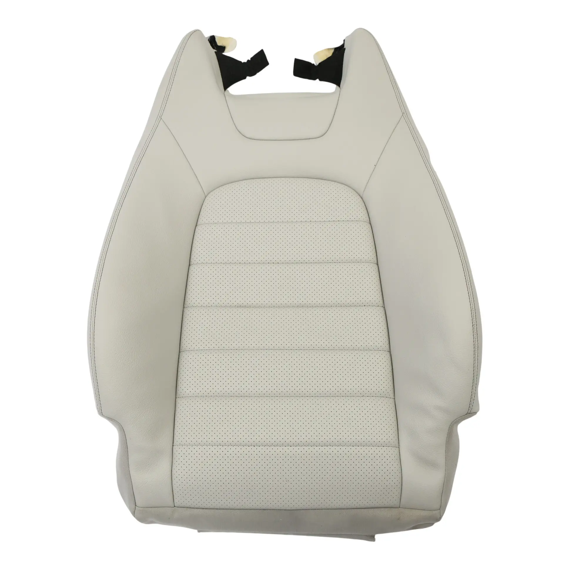 Mercedes C205 Backrest Front Seat Left N/S Heated Electric Memory Leather Grey 