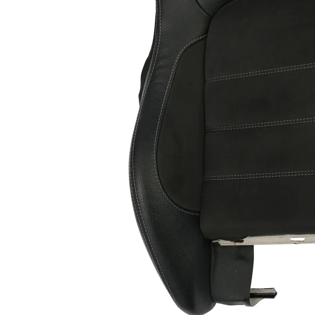 Front Lower Seat Base Heated Cover Leather/Cloth Fabric Left N/S Mercedes C205 - SKU A2059106903 - Part number A2059106903
