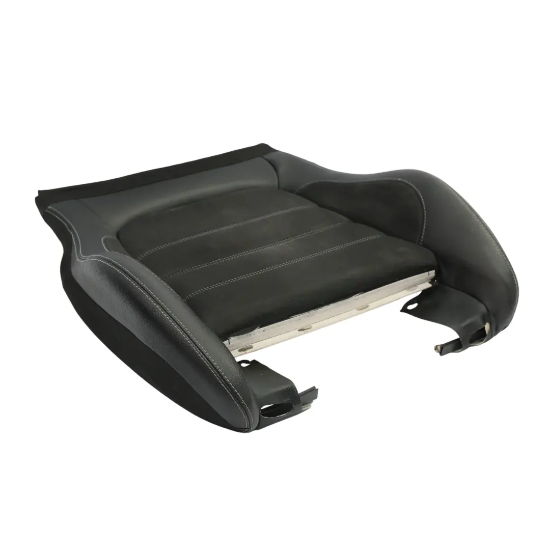 Front Lower Seat Base Heated Cover Leather/Cloth Fabric Left N/S Mercedes C205 - SKU A2059106903 - Part number A2059106903