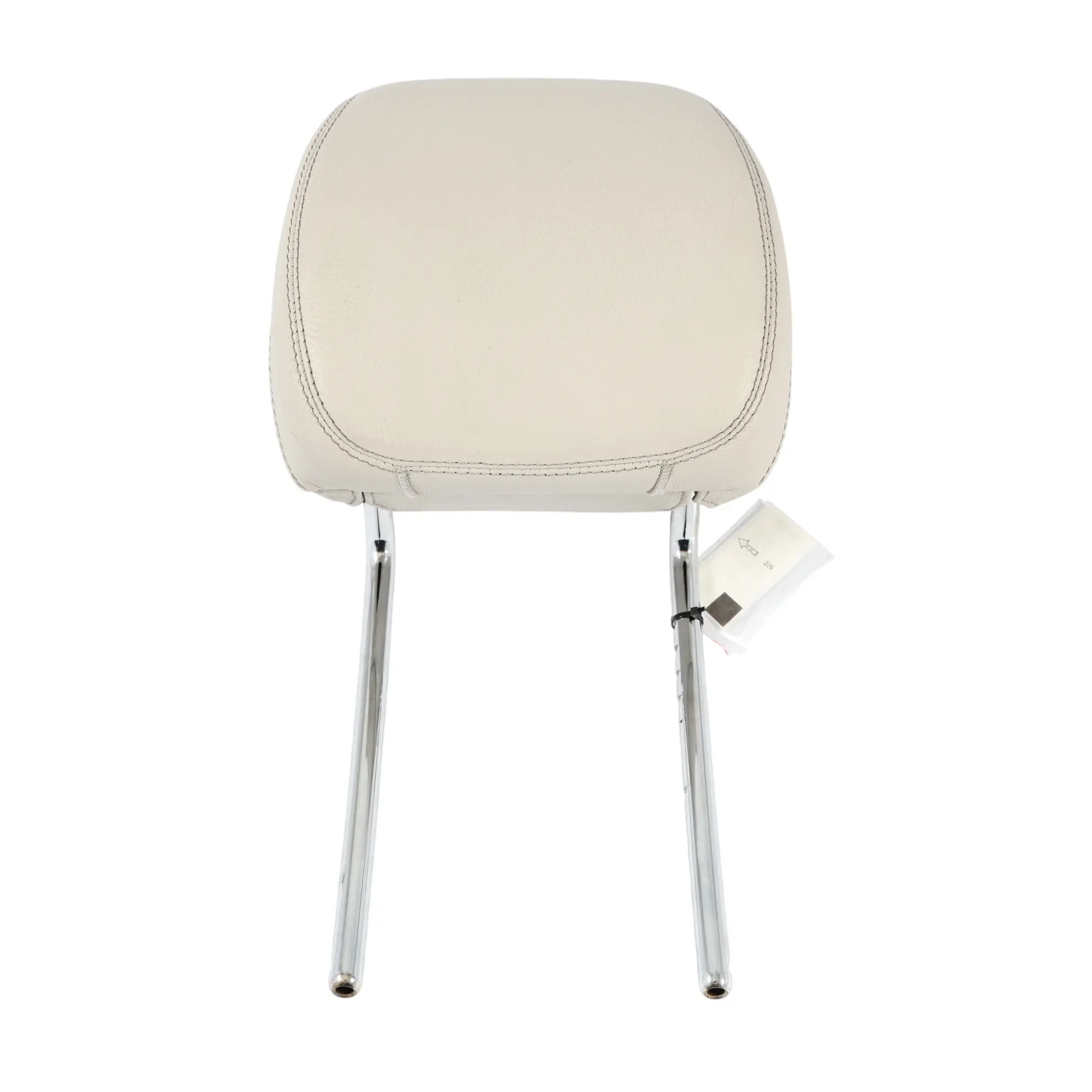 Mercedes W205 Reposacabezas Asiento Delantero Izquierdo Cubierta Cuero Beige