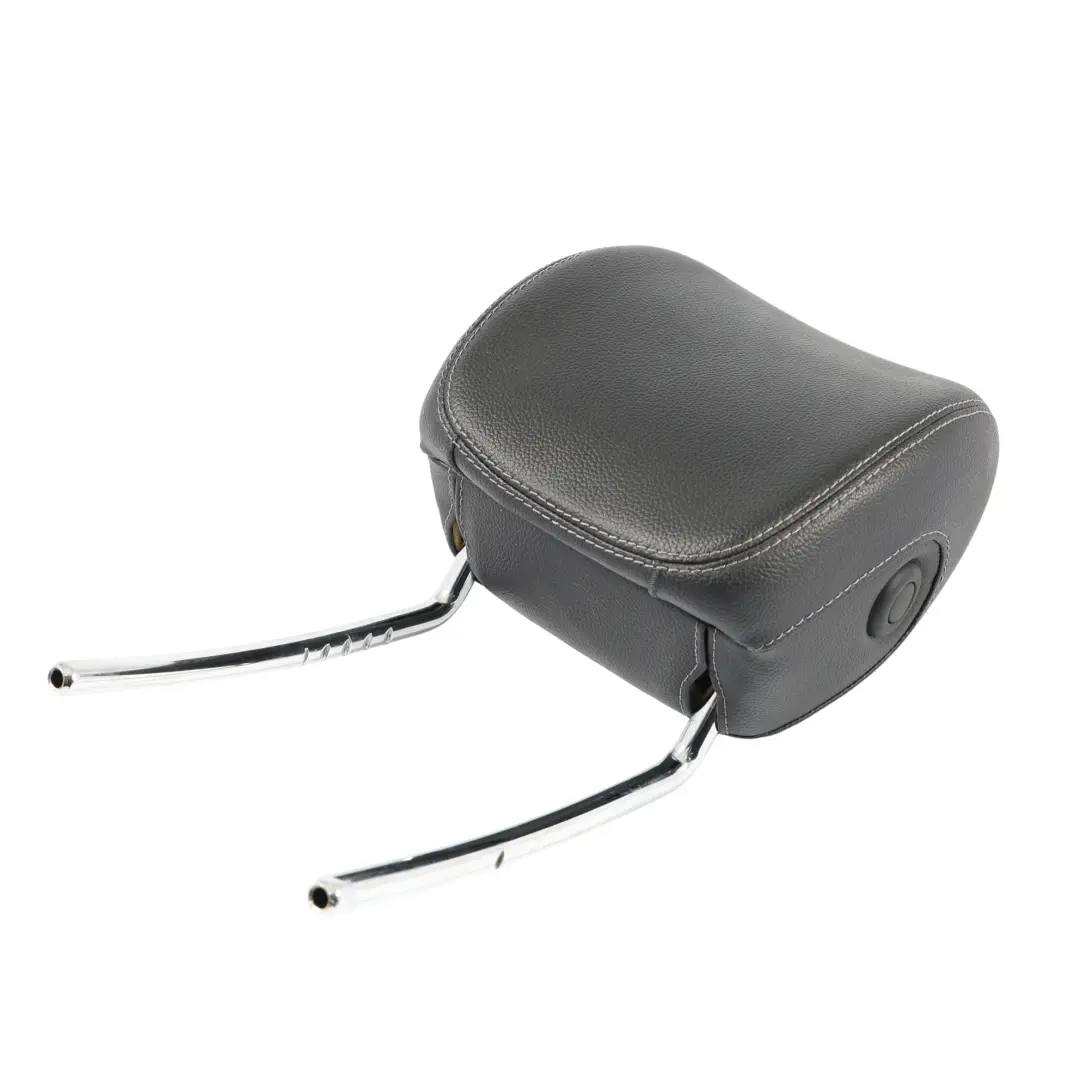 Mercedes C205 Front Seat Headrest Right O/S Side Leather Black - SKU A2059706850 - Part number A2059706850