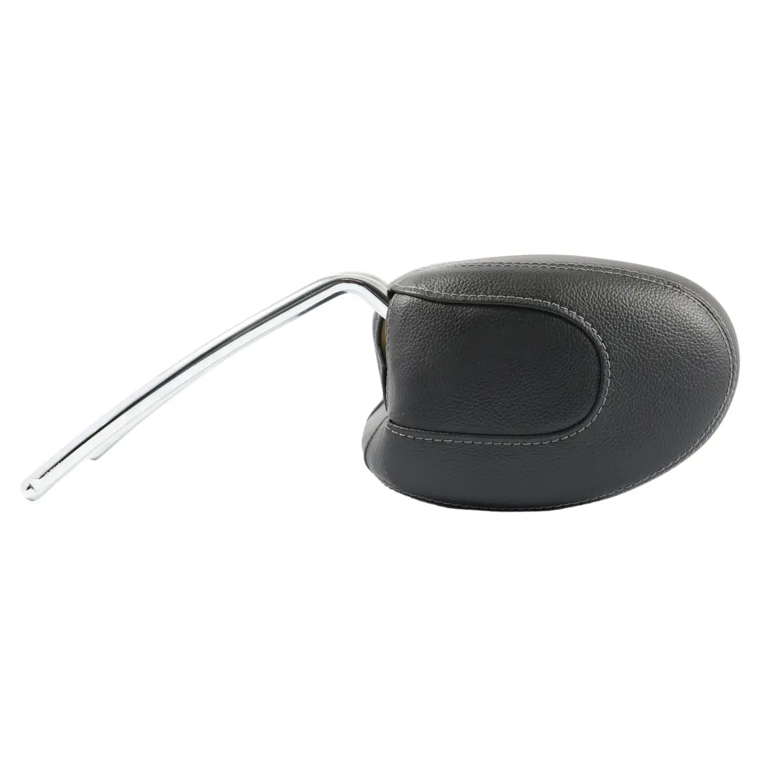 Mercedes C205 Front Seat Headrest Right O/S Side Leather Black - SKU A2059706850 - Part number A2059706850