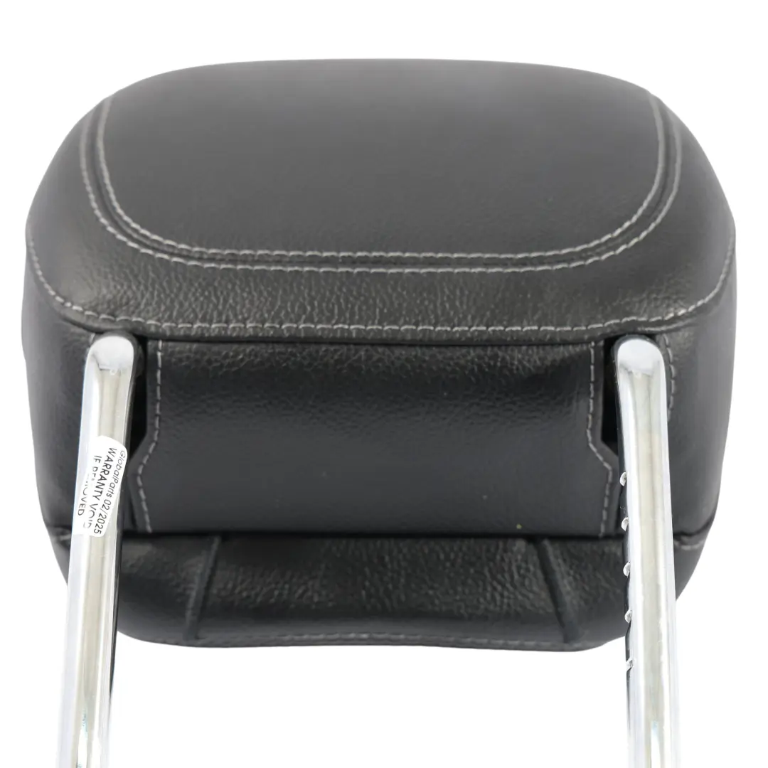Mercedes C205 Front Seat Headrest Right O/S Side Leather Black - SKU A2059706850 - Part number A2059706850