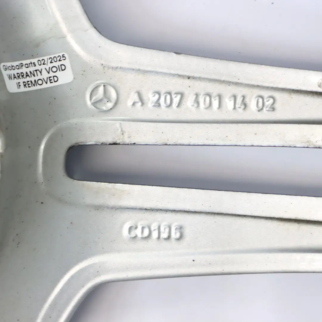 Mercedes W207 A207 Alloy Wheel Rim 18" 8.5J ET:49 6-Double Spoke - SKU A2074011402-1 - Part number A2074011402